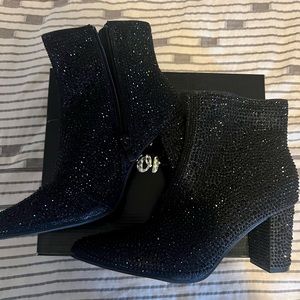 Brand new beaded booties never worn